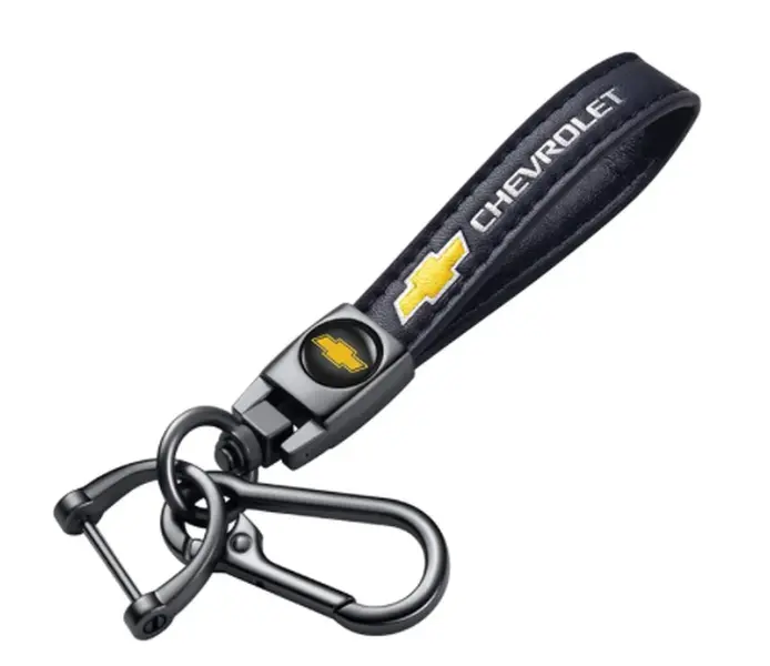 Genuine Leather Chevrolet Keychain small gift Genuine Leather Chevrolet Keychain small gift