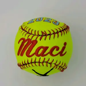 Embroidered Softball Embroidered Softball