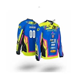 2025 moto custom bmx enduro motocross Jersey mtb downhill jersey MX mountain bike bicycle cycling jersey
