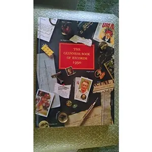 USED-The Guinness Book of Records 1990 by Donald McFarlan (Hardcover)