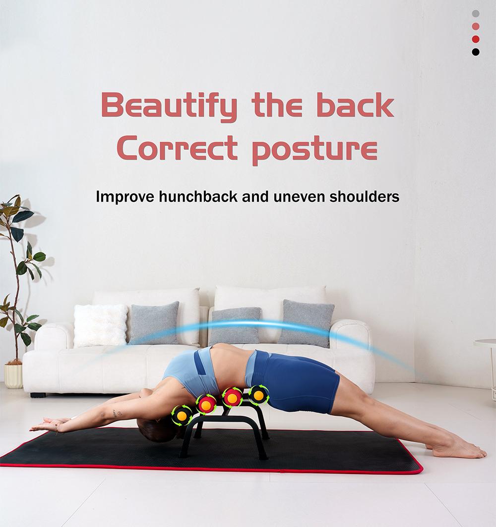 Magic BB Beginner-Friendly Mini Inversion Table Back Stretcher, Easy Inversion Workout Machine for Daily Stretch & Relaxation, Fitness Equipment for Home Gym, Total Body Workout Equipment for Adults