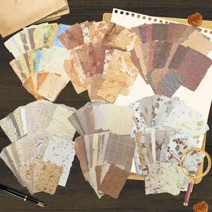 168Pcs Scrapbook Paper - 6 Pack Embossed Textured&Printed Rice Paper Craft Assorted Special Cards Mix for Scrapbooking Junk Journal Journaling Supplies DIY Materials (Textured paper mix) - Home Improvement.
