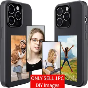 NFC Ink Screen Phone Case, Change Photos Anytime, APP DIY Display, Personalized, Ai Generated Photos, Four Color Screen, Fun Gift, iPhone Series, Accessories