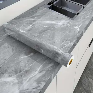 Marble Pattern Self Adhesive Wallpaper, Marble Backsplash Wallpaper, Kitchen Countertop Sticker, Furniture Refurbished Sticker, Home Decor for Kitchen, Bedroom, Living Room Decor