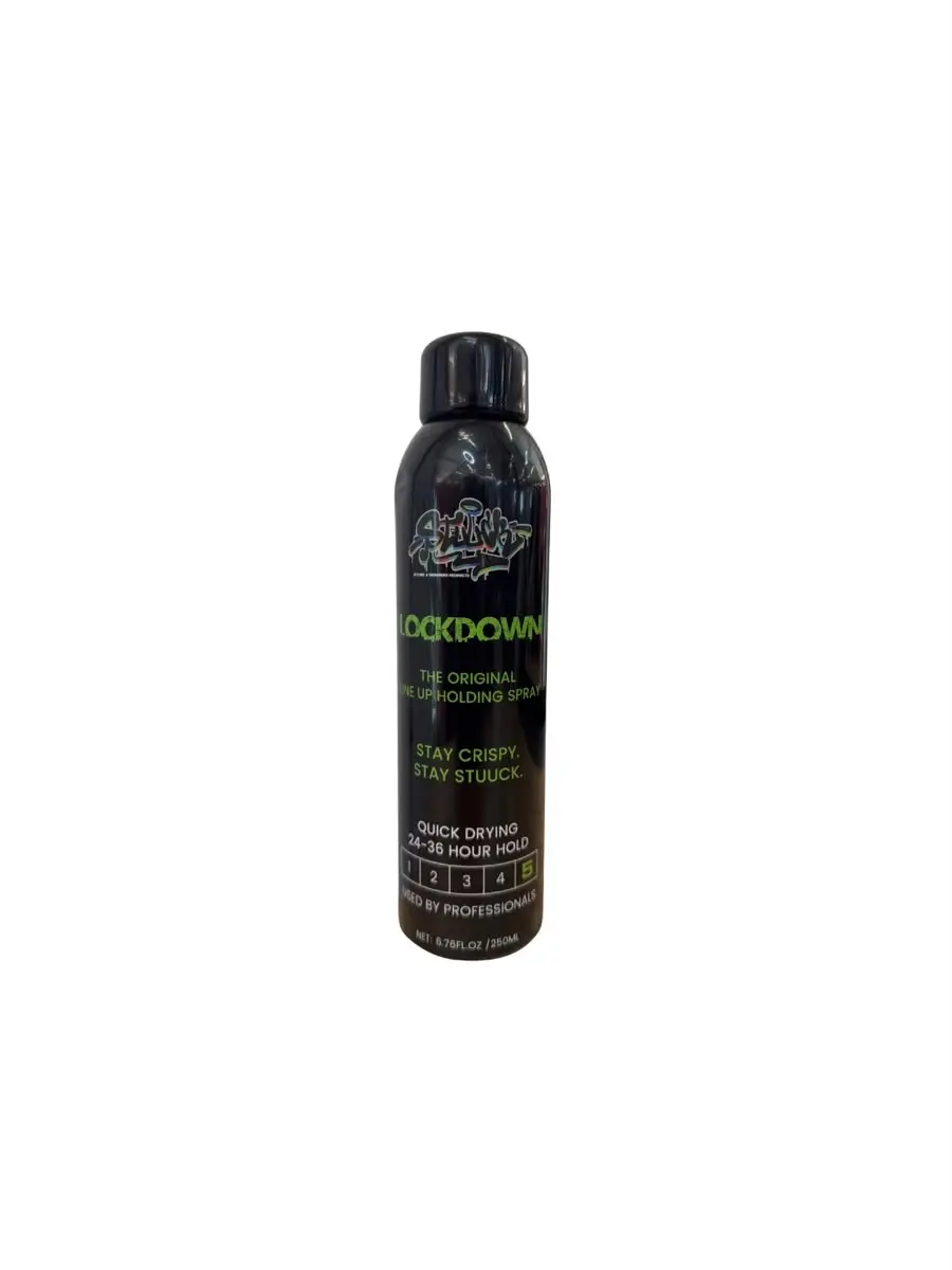 Stuuck Lock down line up holding spray hair care