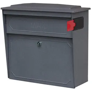 Mail Boss 7171 Townhouse Wall Mount Locking Mail Boss Granite