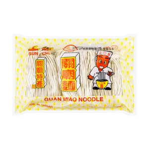 SUNCHI Guanmiao Noodles Taiwan Sun-Dried Noodles 400g - Authentic Taiwanese Handmade Noodles for Quick & Healthy Meals