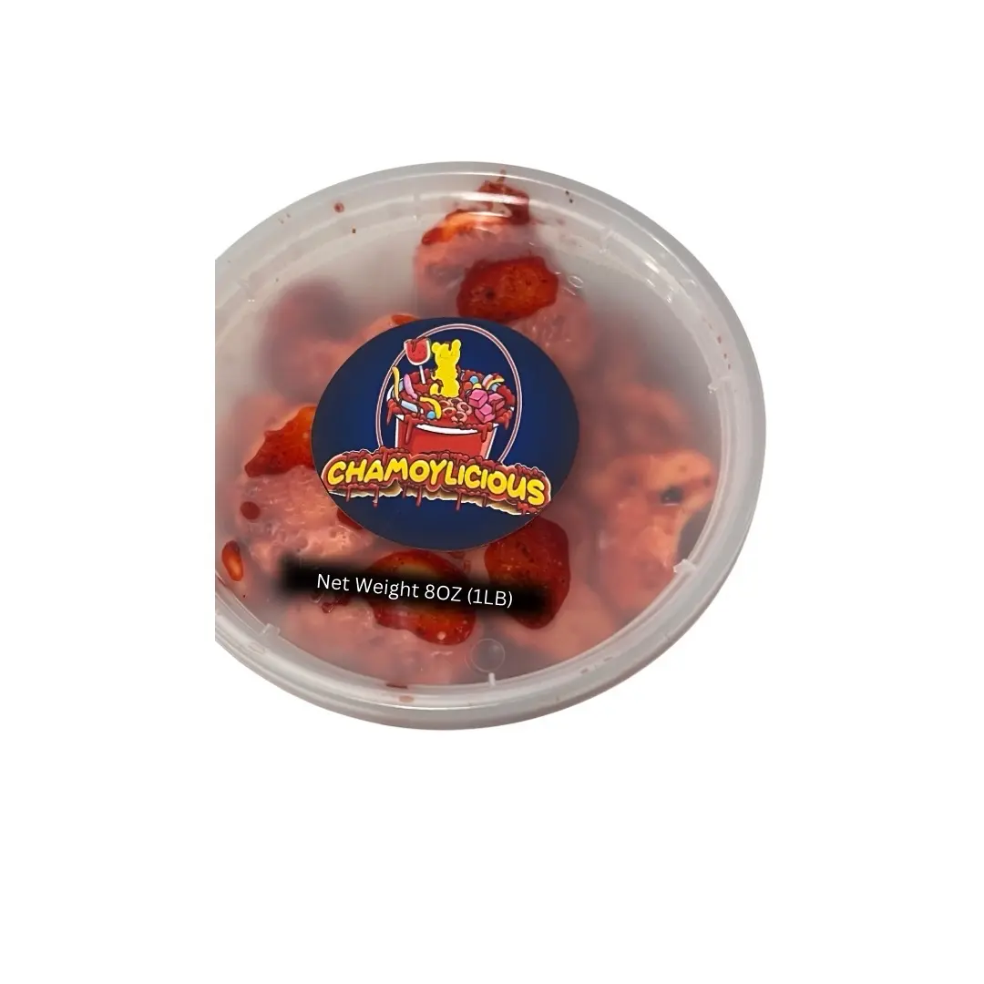 4oz - 1lb Chamoylicious candies  mangitos enchilados/ 4oz - 1lb spicy mango gummies