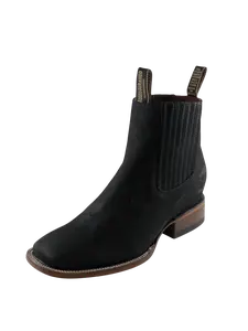 Rodeo Durango Men's Square Toe Leather Sole Botin Rodeo