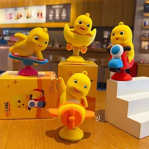 Decorative Stress-Relieving Ornaments, Milk Dragon Airplane Rocking Horse Car Figurines, Trendy Office Desktop Decor for Women