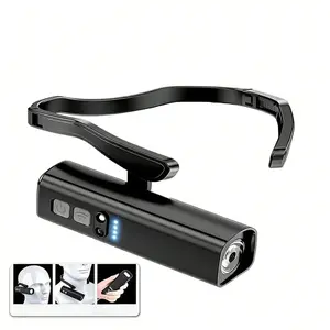 Ear Worn Induction LED Headlight High Lumen Portable Head Lamp Outdoor Sports Working Light