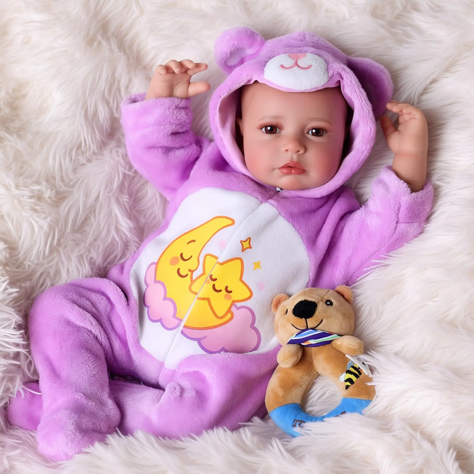 20-inch Carina with purple outfit 