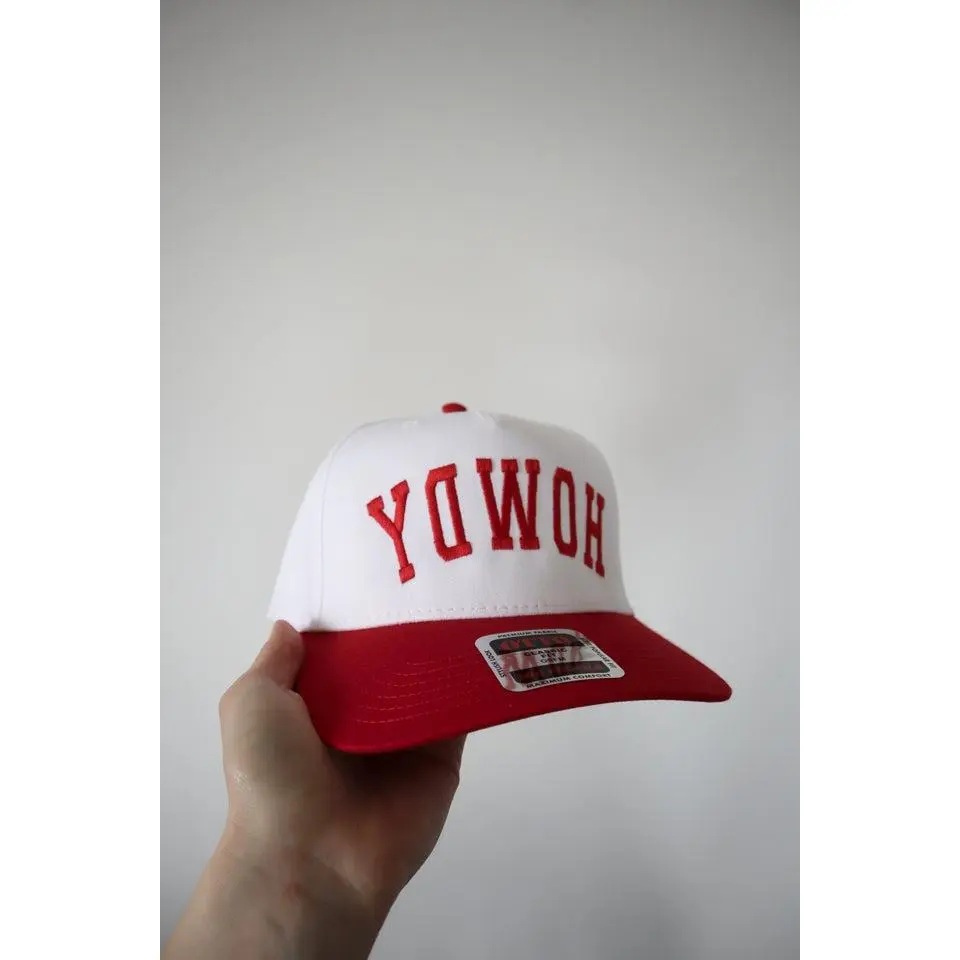 Embroidered 'Howdy Backwards' Hat, Unisex, Adult