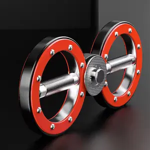 Adjustable speed arm device, muscle trainer