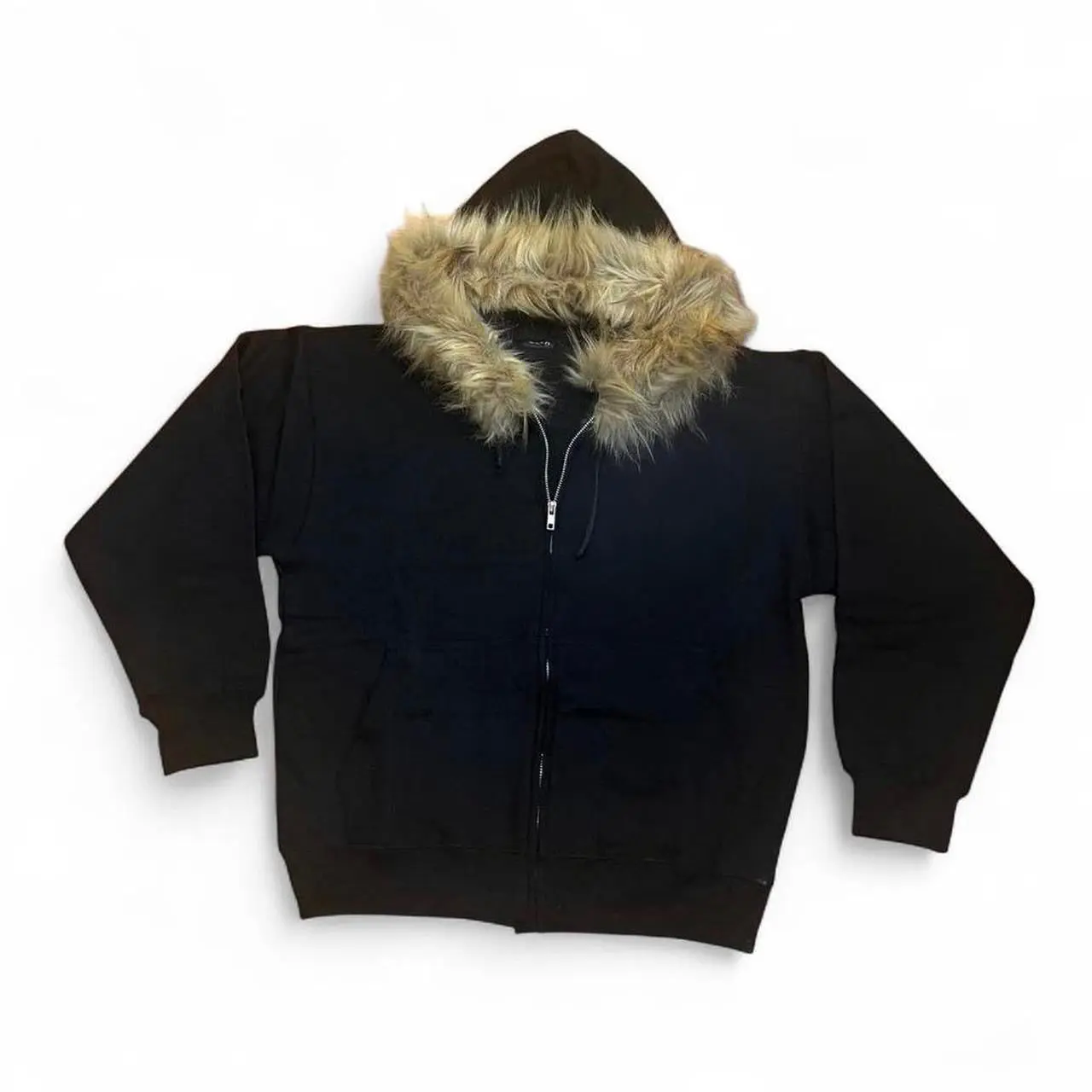 Ballistics (Brown) Fur Hoodie