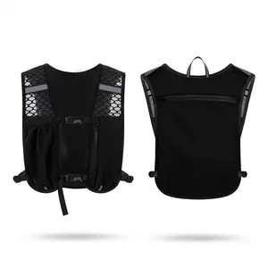 Running Hydration Vest Backpack for Men Women Breathable Mesh &  with Water bottle pocket Phone pocket Adjustable Reflective for Hiking Cycling Outdoor Activewear Insulated pack