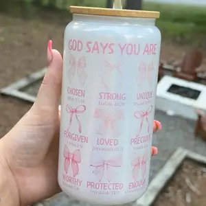 GOD SAYS YOU ARE GLASS CAN