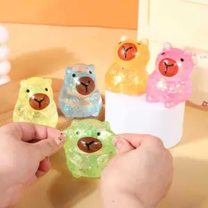 Squishy Cute Capybara Malt & Happy Dolphin Squishies | Slow Rising Stress Relief Toys, Adorable Soft Design, Fun Interactive Fidgets, Perfect Gift for Kids & Adults