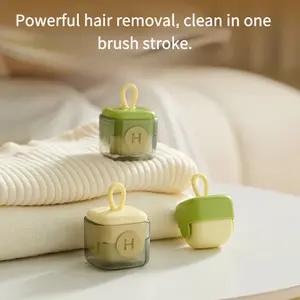 Mini Lint Roller, Powerful Dust Removal for Clothes & Hair, Square Portable Design, Easy Carry & Clean, Ideal for Home Use