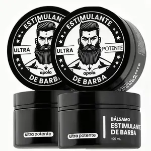 Apolo Ultra Potente Minoxidil Beard Growth Cream, Special Men’s Grooming Blend For Patchy Bald Beard, Wake Slow-Acting Follicles & Fill Empty Beard Areas
