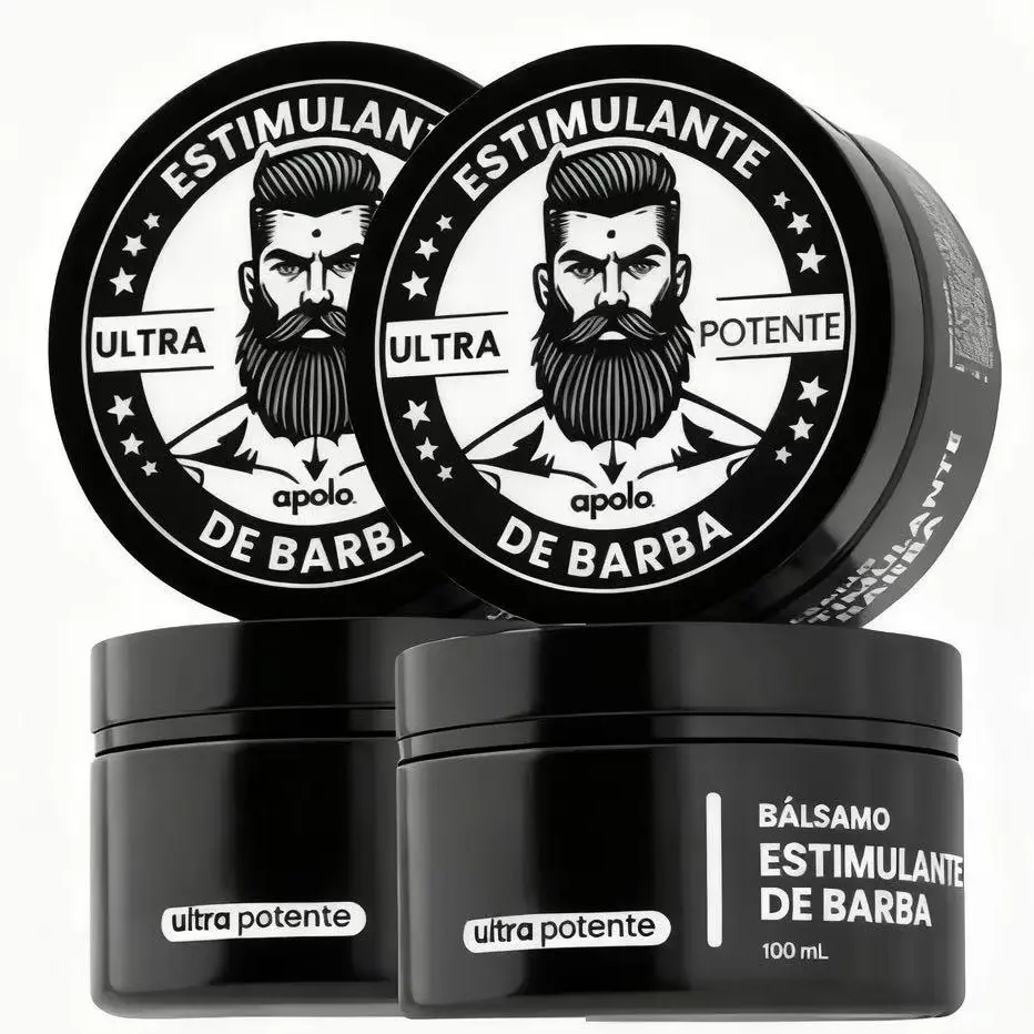 Apolo Ultra Potente Minoxidil Beard Growth Cream, Special Men’s Grooming Blend For Patchy Bald Beard, Wake Slow-Acting Follicles & Fill Empty Beard Areas