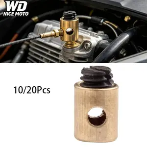 WD NICE MOTO Off-Road Motorcycle Accessories, Throttle Cable Stop Bolt Pin, for 50cc-250cc, Bt200x, Mini-Bike, PU Material