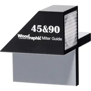 Dovetail Saw Guide – 45° & 90° Combo Angle Tool for Woodworking Layout, Framing, and Joinery – CNC Aluminum Marking Guide for Cut