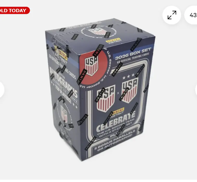 2026 Panini Instant Celebrate USA Soccer Trading Card Box 2026 Panini Instant Celebrate USA Soccer Trading Card Box