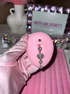 Key To My Heart - Belly Piercing