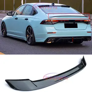 FITS 2023-2026 11TH GEN HONDA ACCORD JDM STYLE GLOSSY BLACK REAR TRUNK SPOILER WING LID