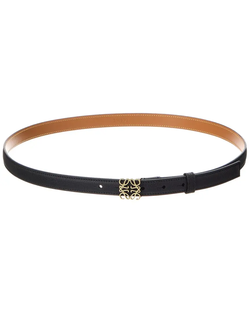 Loewe Anagram Leather Belt Loewe Anagram Leather Belt