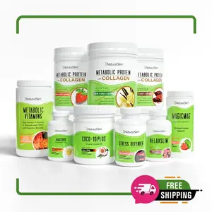 NaturalSlim Kit Restock Energy & Natural Metabolism Health Wellness Bundle with Antioxidant Supplement & Vitamin