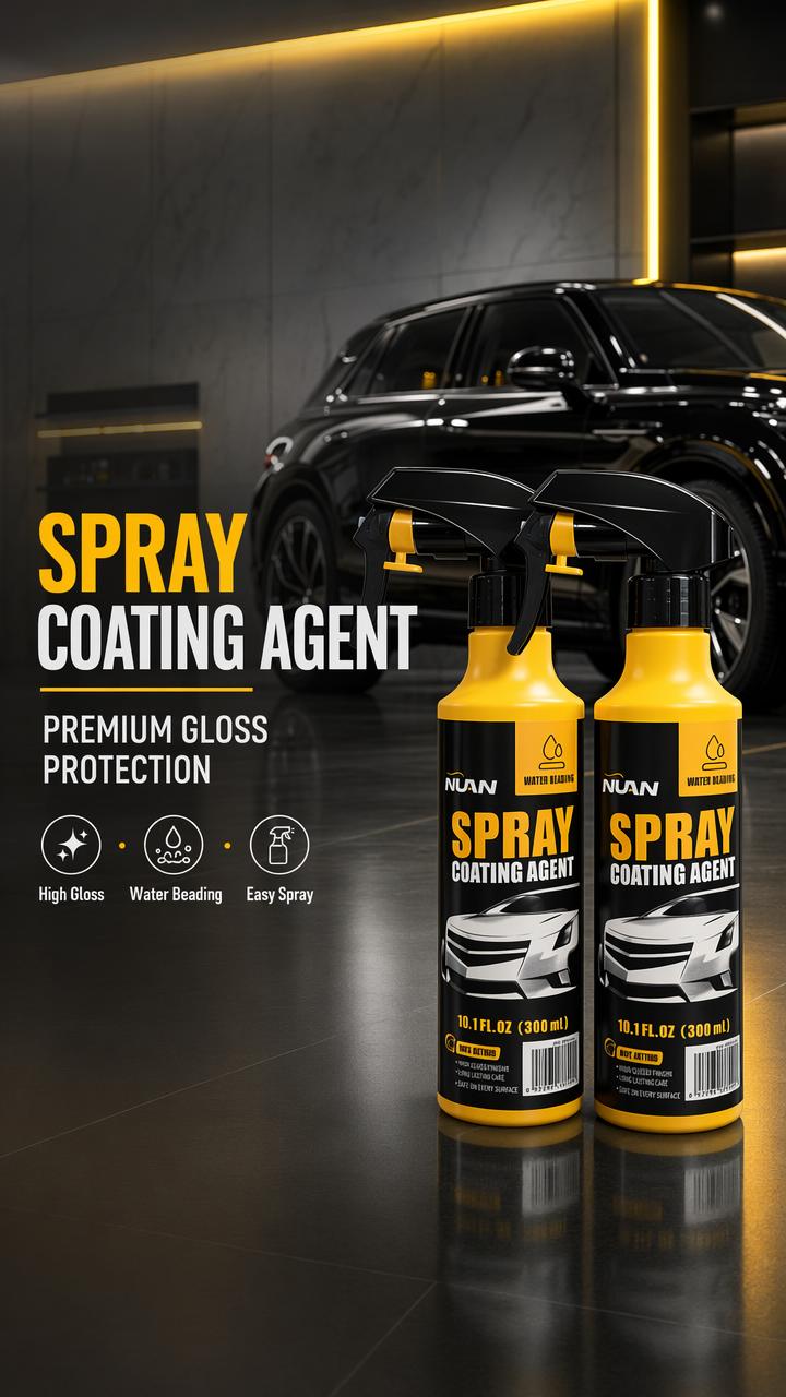 NUAN nano car coating spray-Revolutionary Spray Coating, Extreme Protection & Dazzling Shine! LP518