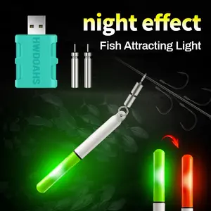 Night Fishing LED Light, Bright Fish Attraction Lamp, Sensory Alarm Device, Ideal for Carp Baiting, Durable & Visible Design
