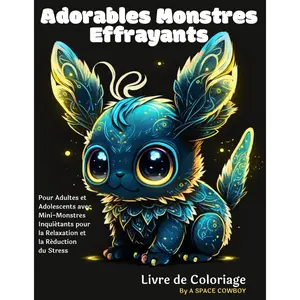Adorables Monstres Effrayants: Livre de Coloriage pour Adultes et Adolescents avec Mini-Monstres Inquiétants pour la Relaxation et la Réduction du Stress (French Edition) Paperback – October 15, 2024