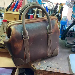 Doctor bag - vintage brown