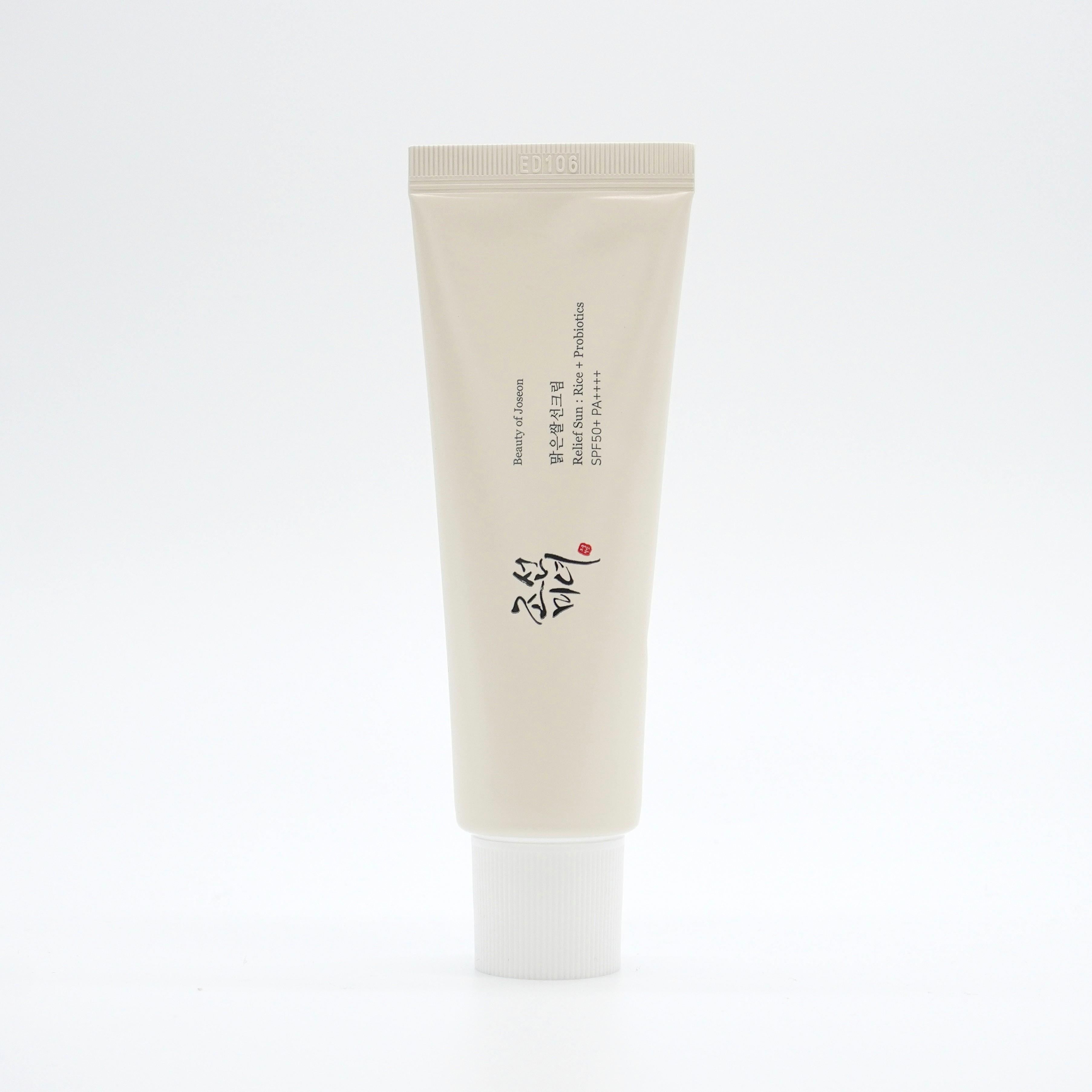 Beauty of Joseon Relief Sun Rice Probiotic SPF50 PA Original Korean Version 1.7oz Lightweight Non-Greasy Niacinamide & R