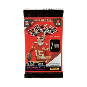 2025 Absolute Football Mega Pack (7 Cards)