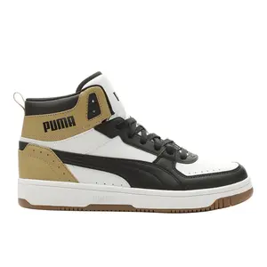 PUMA Mens Rebound Joy Lace Up Sneakers Shoes Casual - White