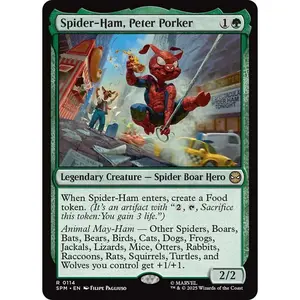 Spider-Ham, Peter Porker (114) - [Foil] Marvel's Spider-Man (SPM)