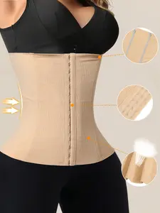1 Pc Waist Trainer Body Shaper Tummy Slimming Body Shapers Women Corset For Women Shapewear Woman Shapewear Women Tummy Control Comfortable Girdle
