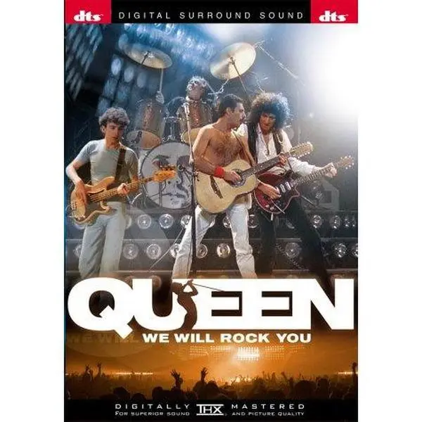 Used English Music Book - Queen, We Will Rock You (DTS) [DVD]