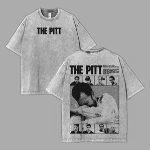 The Pitt V2 Medical Drama Washed T-Shirt, Hospital Series Aesthetic, Dark Realistic TV Show Tee, Graphic Tee, Movie Lover