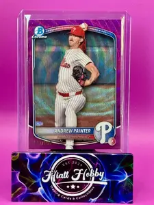 2025 Bowman Chrome - Andrew Painter #BCP-116 - Fuchsia Wave Refractor /199