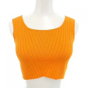 Pre-owned VERSACE Other Small Leather Goods Cotton Tank Top