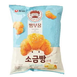 NONGSHIM Korean Crunchy Corn Snack - Mini Salt Bread, Crispy Mini Croissant Snack, Crunchy Snack NONGSHIM Korean Crunchy Corn Snack - Mini Salt Bread, Crispy Mini Croissant Snack, Crunchy Snack