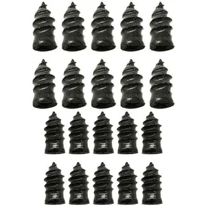 20 Pcs Professional Tire Repair Screw in Rubber Plug Repair Puncture Vacuum Self-Service