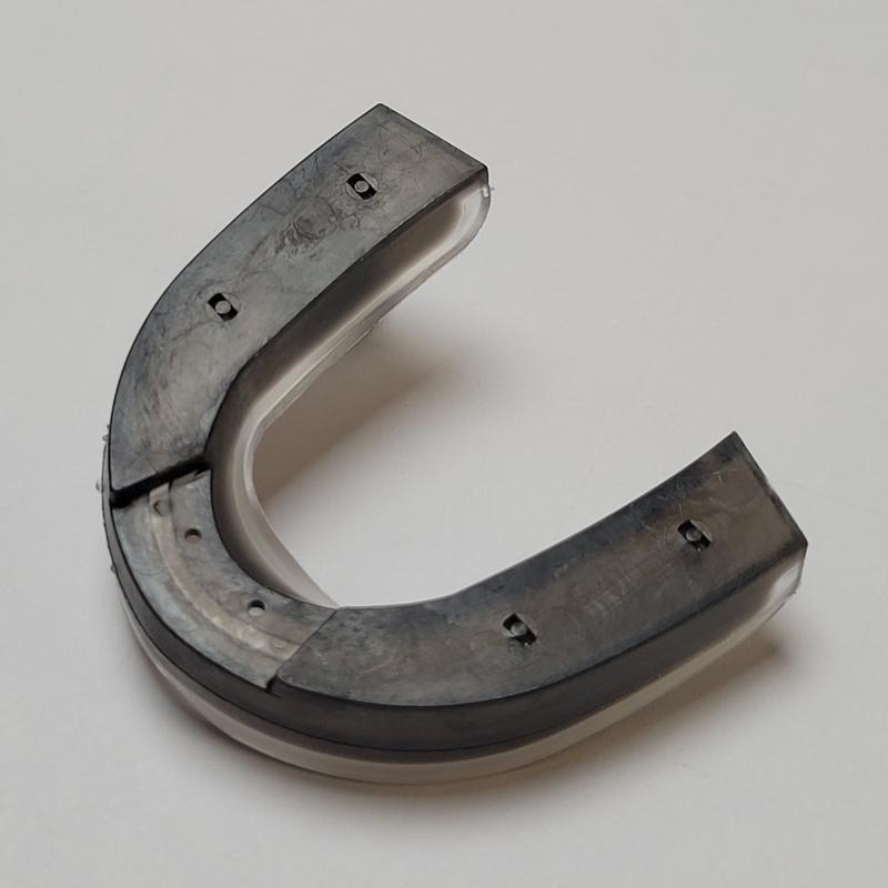 NeuroGuard+ Mouth Guard for Athletes - Optimizes Jaw Positioning for Strength Balance & Performance - Includes Carrying Case