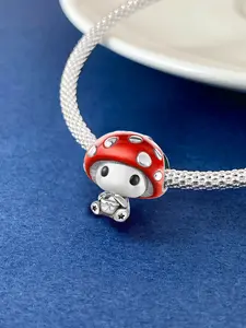 Cartoon Animal & Heart & Rainbow Themed Beads Pendant Charms, Fashionable DIY Jewelry Making Accessories for Bracelet & Necklace, Trendy All-match & Exquisite DIY Jewelry for Birthday Gift