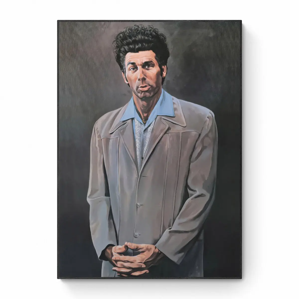 Cosmo Kramer / Seinfeld Poster - Seinfeld inspired Artworks / Kramer Artwork - the Kramer Art Portrait, Room Decor